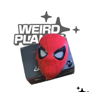 ماسک صورت مرد عنکبوتی کنترلی شارژی Spider-Man Mask Ring Remote Control_اسباب بازی اکشن فیگور